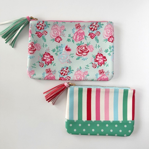 Matilda Jane Handbags - Matilda Jane Set of 2 Pouches Multipurpose Carryall Bag